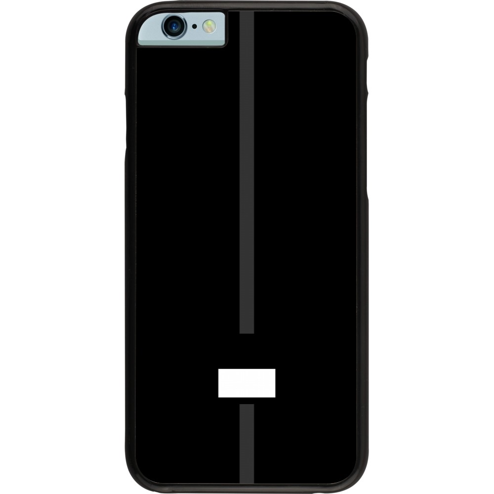 iPhone 6/6s Case Hülle - Kanton FR schwarz