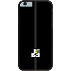 iPhone 6/6s Case Hülle - Kanton GR schwarz