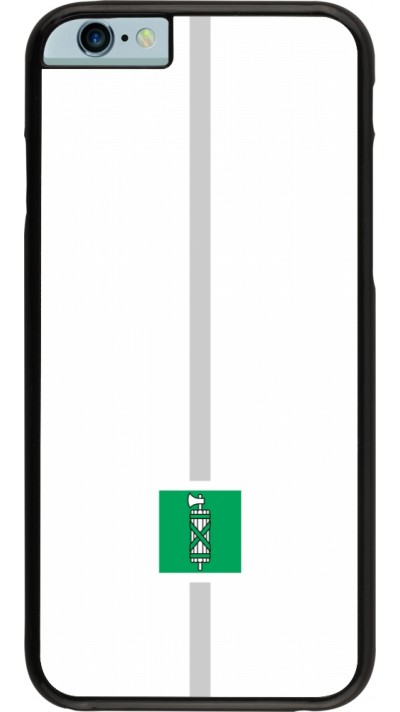 iPhone 6/6s Case Hülle - Kanton SG weiss