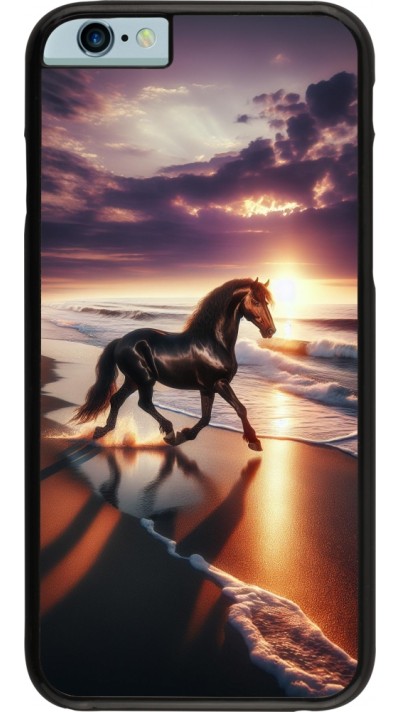 iPhone 6/6s Case Hülle - Pferd majestätisch Strand