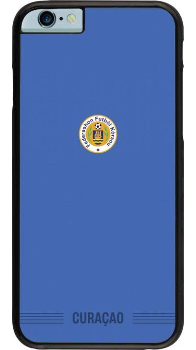 Coque iPhone 6/6s - Maillot de football Curaçao 2026 personnalisable