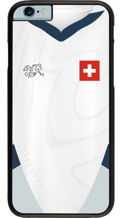 iPhone 6/6s Case Hülle - Schweiz Away personalisierbares Fussballtrikot
