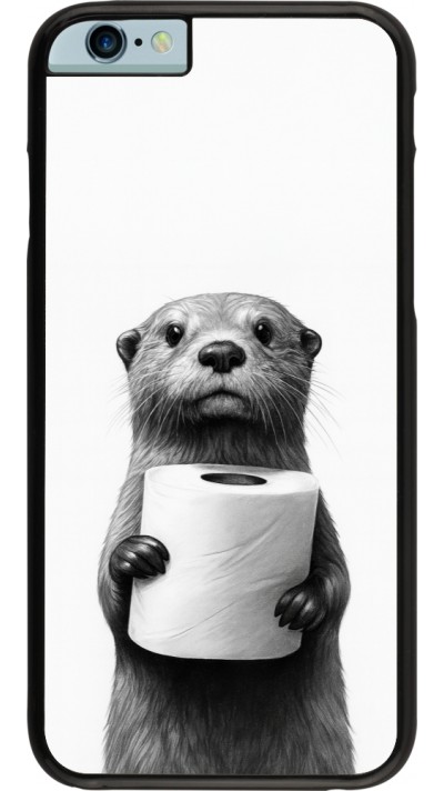 iPhone 6/6s Case Hülle - Otter Toilettenpapier