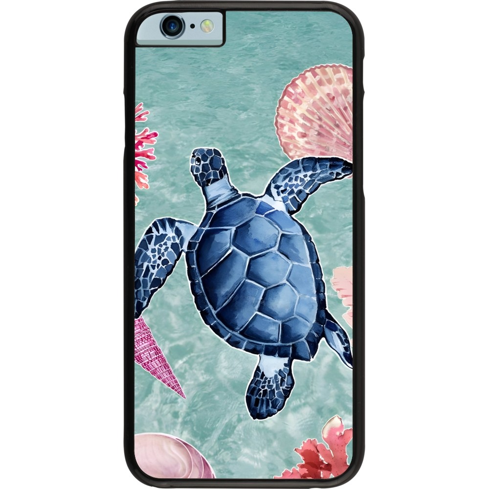 iPhone 6/6s Case Hülle - Preppy Turtle