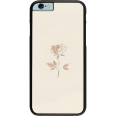 iPhone 6/6s Case Hülle - Rosa Sand Minimalistisch