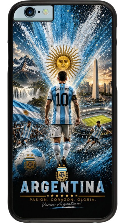 Coque iPhone 6/6s - Football Argentine splash 2026