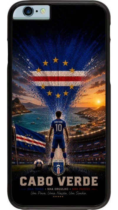Coque iPhone 6/6s - Football Cap-Vert splash 2026