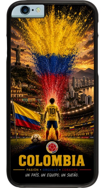Coque iPhone 6/6s - Football Colombie splash 2026