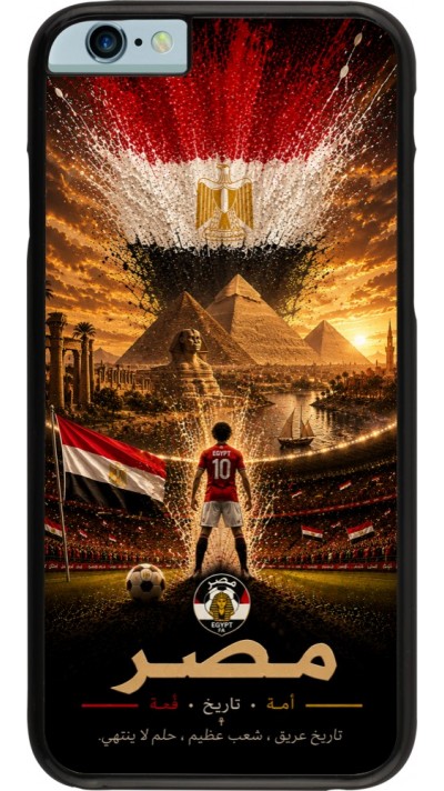 Coque iPhone 6/6s - Football Égypte splash 2026
