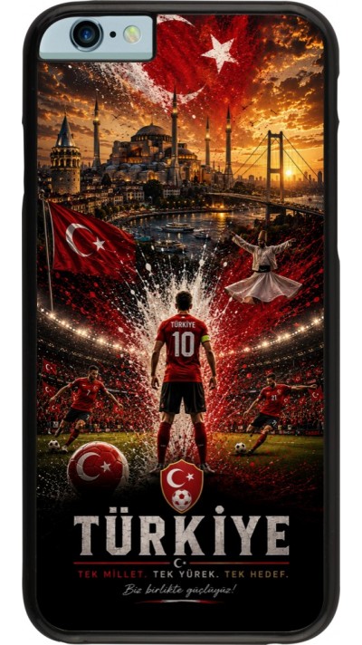 Coque iPhone 6/6s - Football Turquie splash 2026