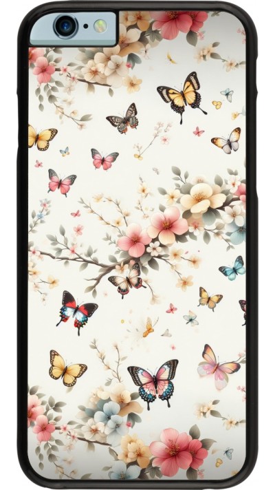 iPhone 6/6s Case Hülle - Frühling 25 Leichte Schmetterlinge