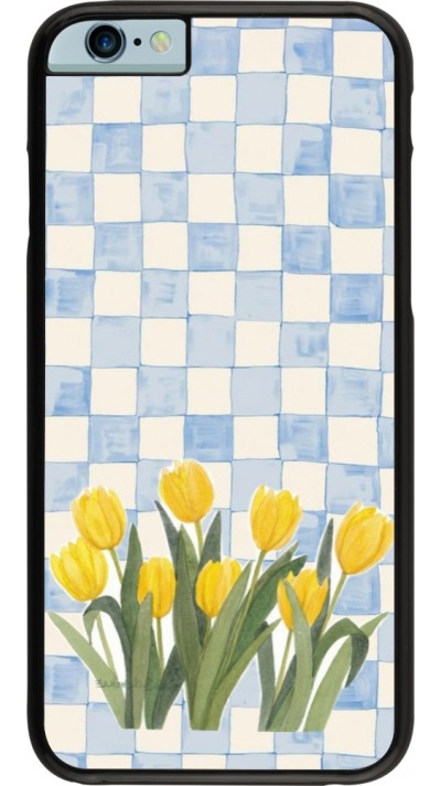 iPhone 6/6s Case Hülle - Blue vichy tulips Spring 2026