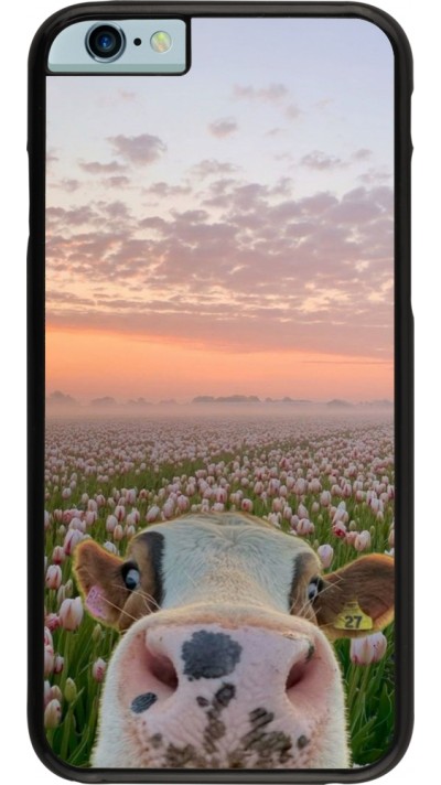iPhone 6/6s Case Hülle - Cow with tulips Spring 2026