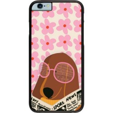 iPhone 6/6s Case Hülle - Dog with newspaper Spring 2026