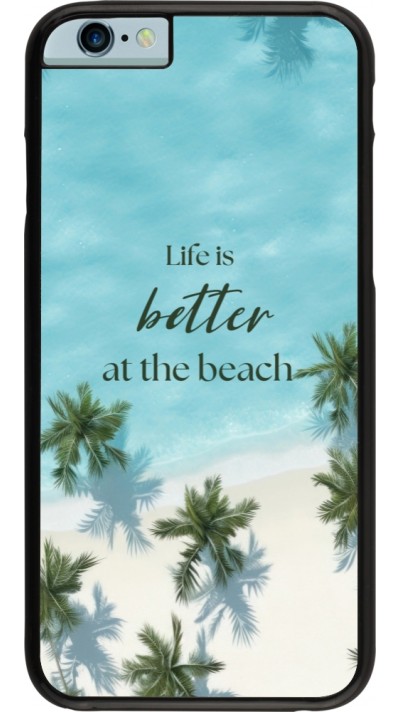 iPhone 6/6s Case Hülle - Summer 2025 Life is better at the beach