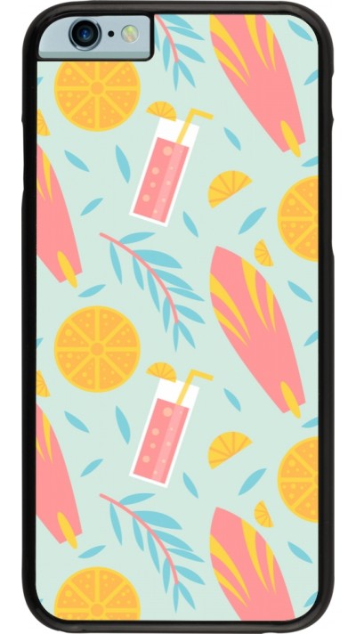iPhone 6/6s Case Hülle - Summer 2025 Pattern citron