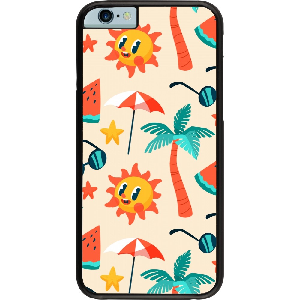 iPhone 6/6s Case Hülle - Summer 2025 Pattern soleil