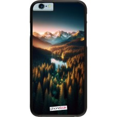 iPhone 6/6s Case Hülle - Sonnenuntergang Waldsee