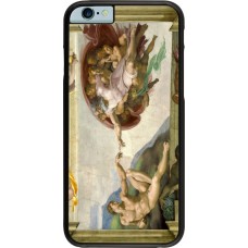 iPhone 6/6s Case Hülle - Kunstbild - Die Erschaffung Adams - Michelangelo