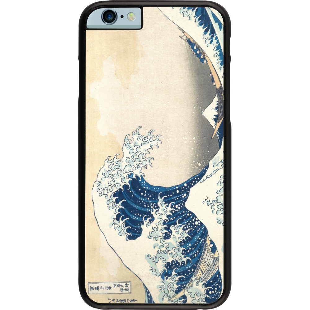 iPhone 6/6s Case Hülle - Kunstbild - Die große Welle vor Kanagawa - Hokusai