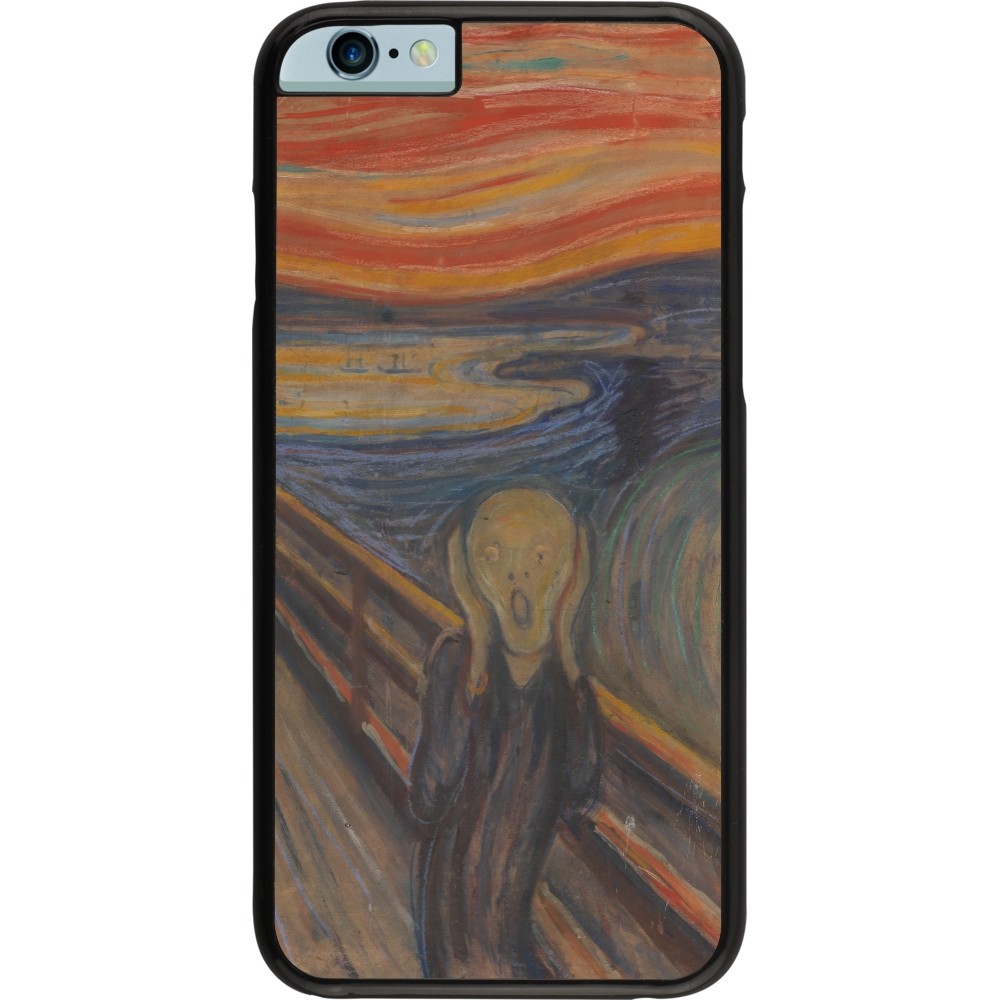 iPhone 6/6s Case Hülle - Kunstbild - Der Schrei - Edvard Munch