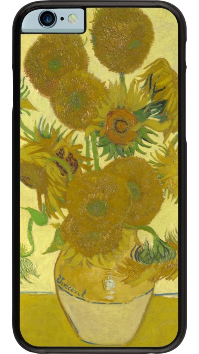 iPhone 6/6s Case Hülle - Kunstbild - Sonnenblumen  - Van Gogh