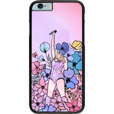iPhone 6/6s Case Hülle - Taylor Swift Sketch - Pink