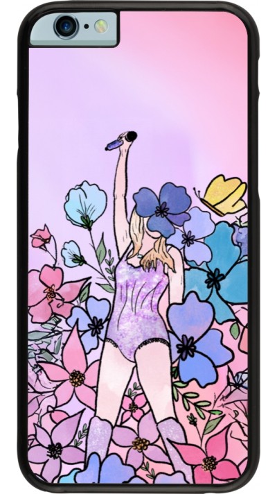 iPhone 6/6s Case Hülle - Taylor Swift Sketch - Pink