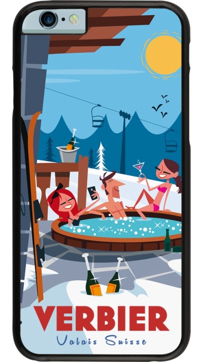 iPhone 6/6s Case Hülle - Verbier Mountain Jacuzzi