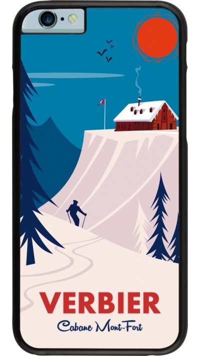 iPhone 6/6s Case Hülle - Verbier Cabane Mont-Fort