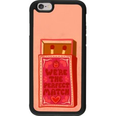 Coque iPhone 6/6s - Silicone rigide noir Saint Valentines Day 26 Perfect Match