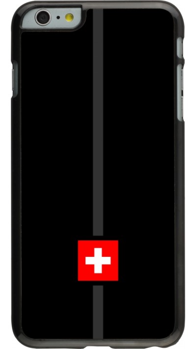 iPhone 6 Plus / 6s Plus Case Hülle - Kanton CH schwarz