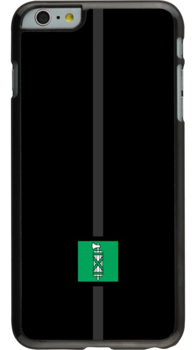 iPhone 6 Plus / 6s Plus Case Hülle - Kanton SG schwarz