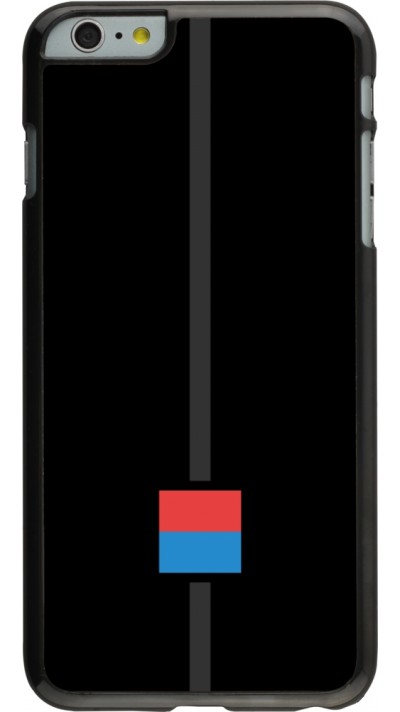iPhone 6 Plus / 6s Plus Case Hülle - Kanton TI schwarz