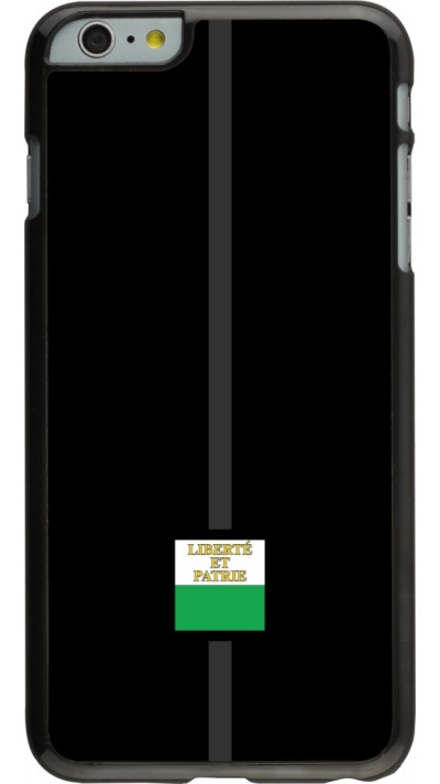 iPhone 6 Plus / 6s Plus Case Hülle - Kanton VD schwarz