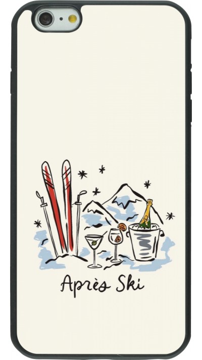 Coque iPhone 6 Plus / 6s Plus - Silicone rigide noir After the sky 2026