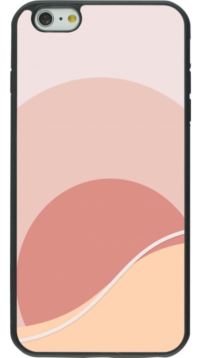 iPhone 6 Plus / 6s Plus Case Hülle - Silikon schwarz Autumn 22 abstract sunrise
