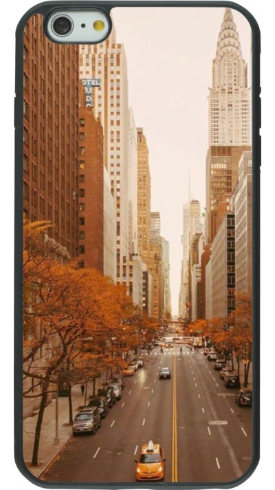 iPhone 6 Plus / 6s Plus Case Hülle - Silikon schwarz Autumn 2024 New York city