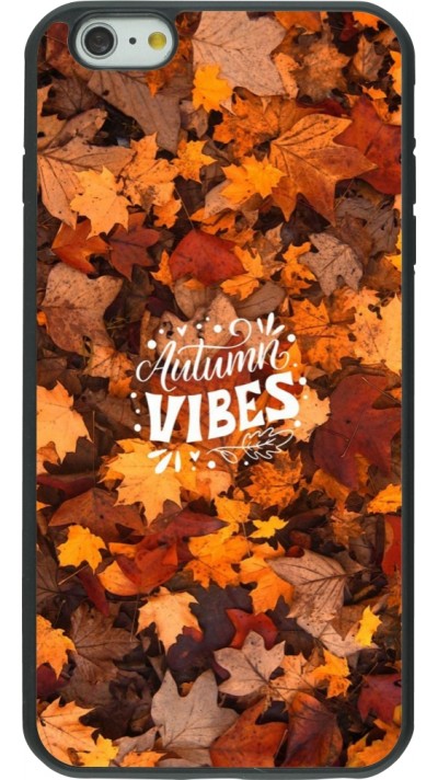 iPhone 6 Plus / 6s Plus Case Hülle - Silikon schwarz Autumn 25 Autumn vibes