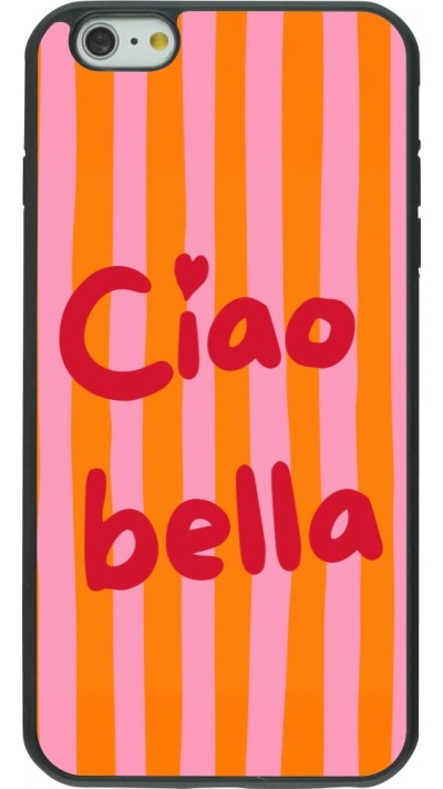 Coque iPhone 6 Plus / 6s Plus - Silicone rigide noir Bye Bella 2026
