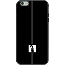 iPhone 6 Plus / 6s Plus Case Hülle - Silikon schwarz Kanton BS schwarz