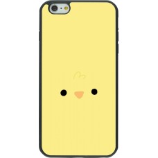 Coque iPhone 6 Plus / 6s Plus - Silicone rigide noir Easter 2026 Little chicken