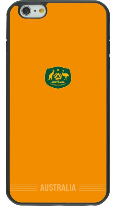 iPhone 6 Plus / 6s Plus Case Hülle - Silikon schwarz Australien 2026 personalisierbares Fussballtrikot
