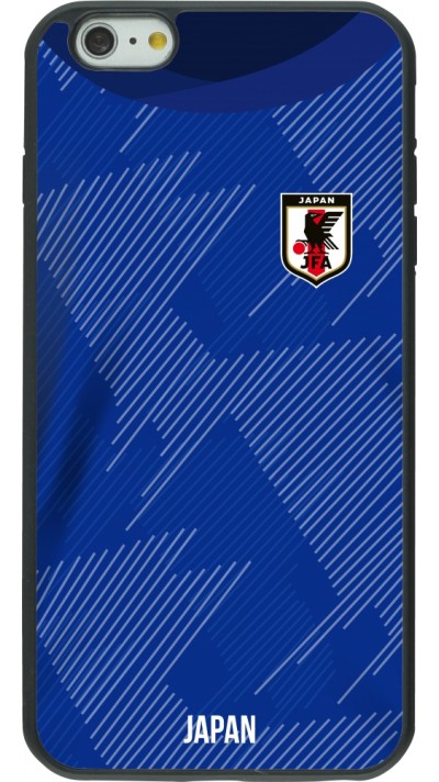 iPhone 6 Plus / 6s Plus Case Hülle - Silikon schwarz Japan 2022 personalisierbares Fussballtrikot