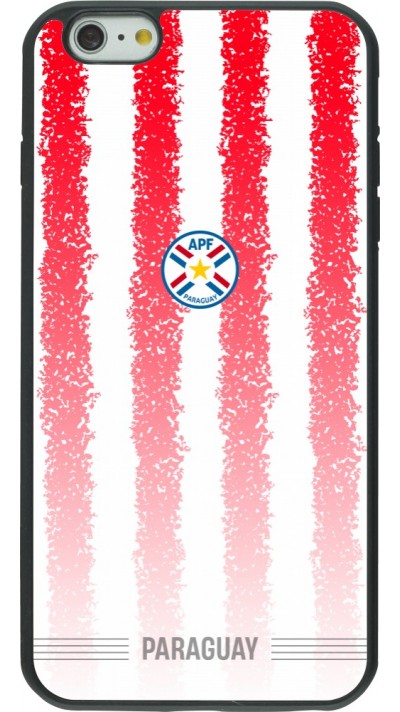 iPhone 6 Plus / 6s Plus Case Hülle - Silikon schwarz Paraguay 2026 personalisierbares Fussballtrikot