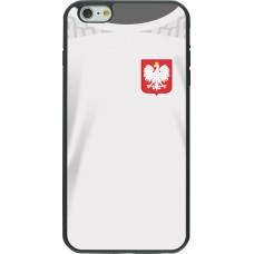iPhone 6 Plus / 6s Plus Case Hülle - Silikon schwarz Polen 2022 personalisierbares Fussballtrikot