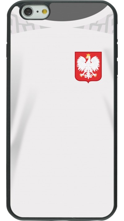 iPhone 6 Plus / 6s Plus Case Hülle - Silikon schwarz Polen 2022 personalisierbares Fussballtrikot