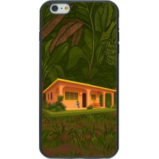 iPhone 6 Plus / 6s Plus Case Hülle - Silikon schwarz Benitos house DTMF