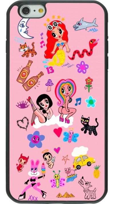 iPhone 6 Plus / 6s Plus Case Hülle - Silikon schwarz Karol G La Bichota Manana Sera Bonito