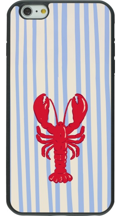 Coque iPhone 6 Plus / 6s Plus - Silicone rigide noir Red lobster 2026